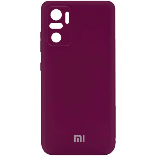 Аксесуар для смартфона Mobile Case Silicone Cover My Color Full Camera Marsala for Xiaomi Redmi Note 10 / Note 10s