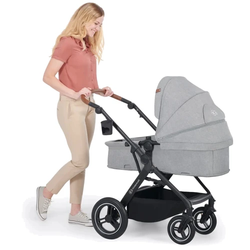 Универсальная коляска 3 в 1 Kinderkraft B-Tour Silver Gray (KSBTOU00LGR3000) фото 16