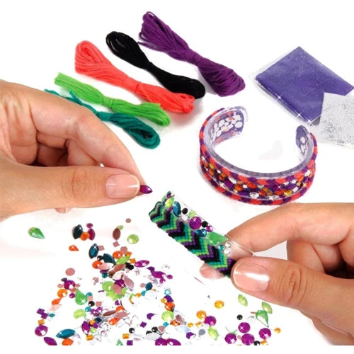 Набір для виготовлення браслетів Wooky Glittering Bracelets (00553)