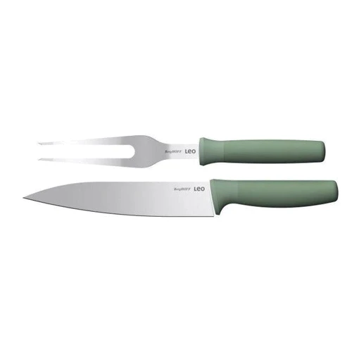 Набор кухонных ножей BergHoff Leo Forest для нарезания мяса 2 предмета (3950528): Наименование Набордля нарезки мяса 2 предмета
