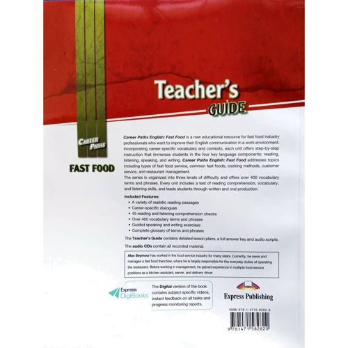 Career Paths: Fast Food: Teacher's Guide: Виробник Express Publishing