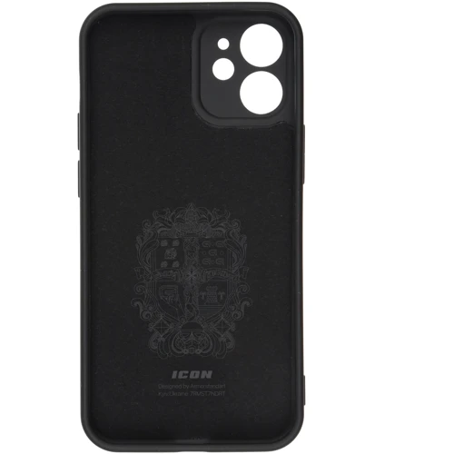 Чехол для iPhone ArmorStandart ICON Case Black (ARM57479) for iPhone 12 mini: Тип чехла накладка на заднюю часть