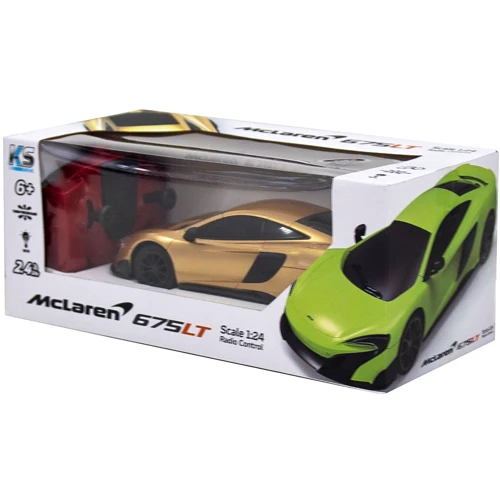 Автомобиль KS Drive на р/у Mclaren 675LT (1:24, 2.4Ghz, золотой): Тип управления Радиоуправление