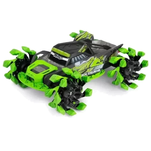 Машина на радиоуправлении Nikko Rock CrushR Techno Green (10211)