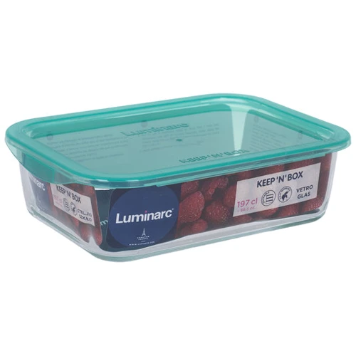 Емкость для хранения Контейнер Luminarc KEEP'N BOx прямоугольный 1970мл (P5516): Объем, л 1.97