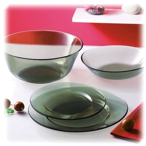 Столовый сервиз Luminarc Directoire Eclipse /19 пр. (H0092): Количество персон 6