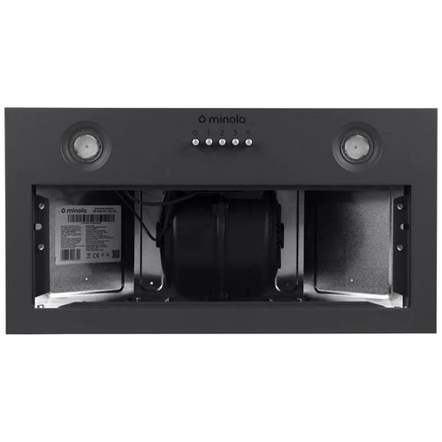 Вытяжка Minola HBI 5204 GR 700 LED: Материал корпуса металл