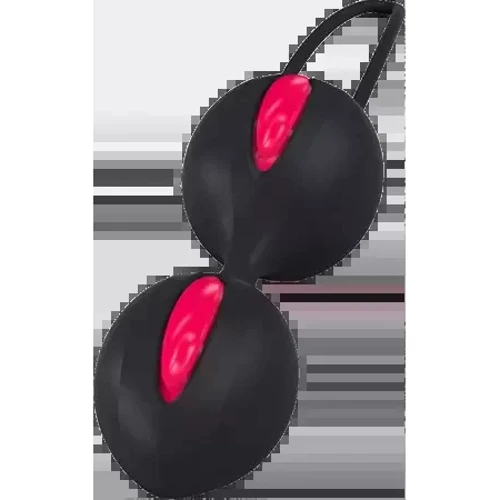 Вагинальные шарики Fun Factory SMARTBALLS DUO raspberry - black