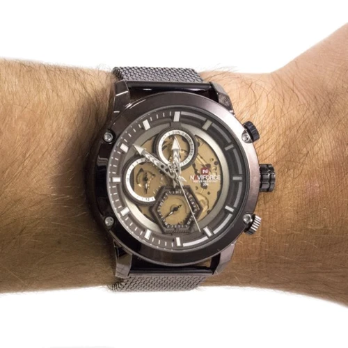 Наручные часы Naviforce 9167 Brown (NF9167BOXBR): Механизм Кварцевый