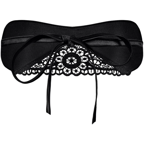 Сексуальная повязка на глаза Obsessive Satinia, черный: Производитель Obsessive