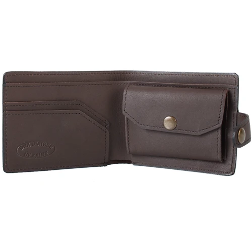 Мужское портмоне DNK Leather коричневое (DNK-Full-Purse col.F): Страна производитель Украина