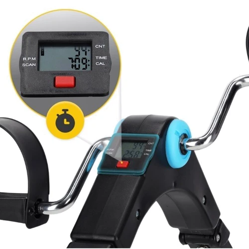 Велотренажер 4FIZJO Mini 2 в 1 для рук и ног MBIKE03 Black/Blue (MBIKE03)