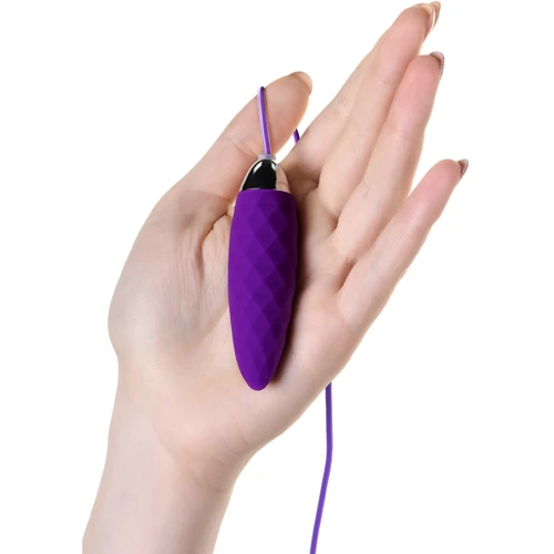 Виброяйцо Toyfa A-Toys Vibrating Egg Cony Purple