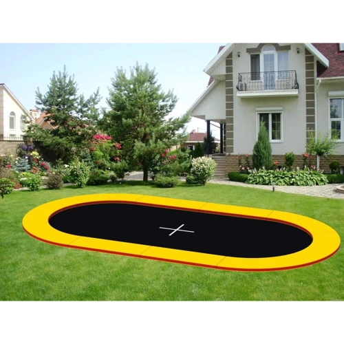 Грунтовій батут KIDIGO Oval 4,4х2,4