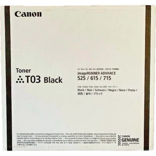 Картридж Canon T03 Black, iRA 525/615/715 (2725C001AA)
