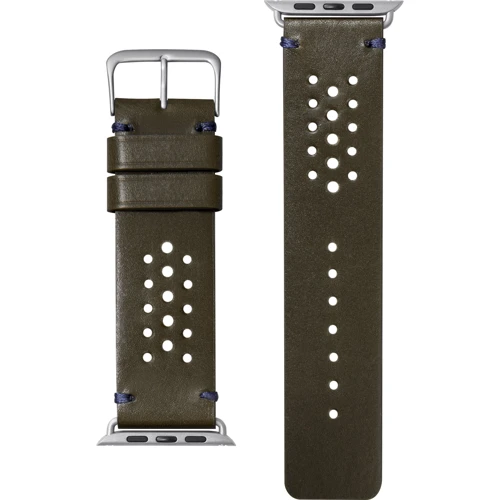 Аксессуар для Watch LAUT Heritage Watch Strap Olive (LAUT_AWL_HE_GN) for Apple Watch 42/44/45/49mm фото 4