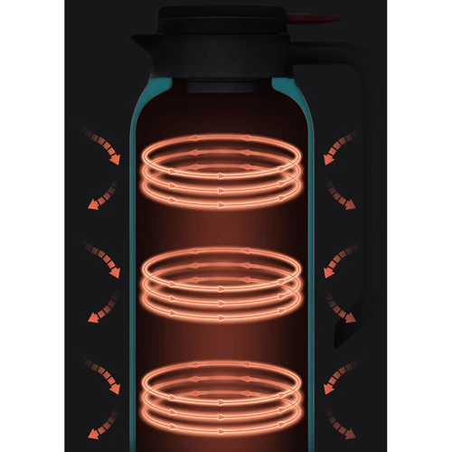 Термос Xiaomi Viomi stainless vacuum cup Black 1500 ml: Матеріал корпусу нержавіюча сталь