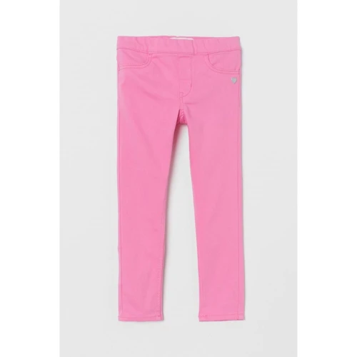 Джеггинсы H&M 2212-8008261 104 см розовые