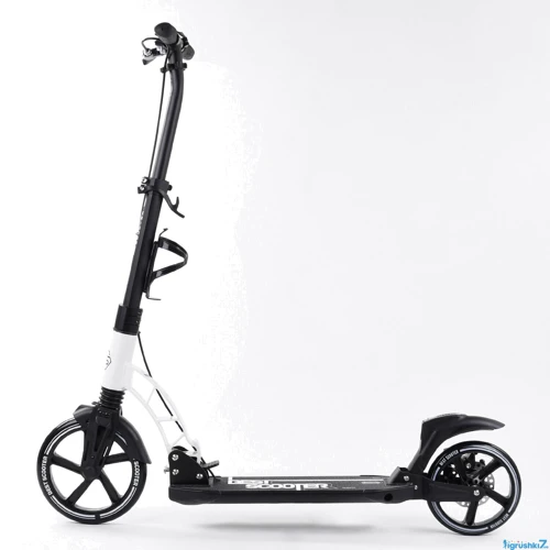 Самокат детский складной двухколесный с дисковым тормозом Best Scooter (56196): Материал колес полиуретан