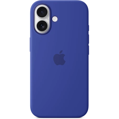 Чехол для iPhone Apple iPhone 16 Silicone Case with MagSafe - Ultramarine (MYY63ZM/A): Тип чехла накладка на заднюю часть