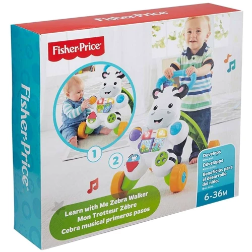 Интерактивные ходунки Fisher-Price Зебра (DLD80) фото 4