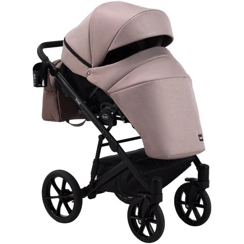 Коляска 2 в 1 Bair Kiwi Soft BKS-455 капучино - капучино (кожа): Пол ребенка Унисекс