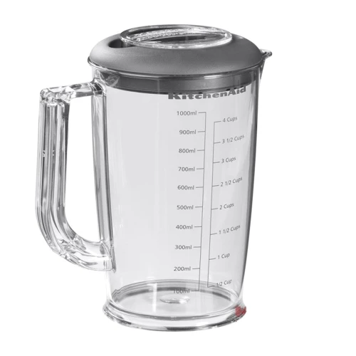 Блендер KitchenAid 5KHB2570EOB Black: Матеріал насадок метал