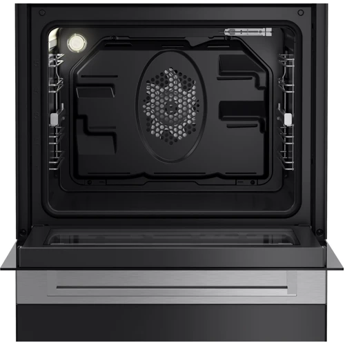 Плита комбінована Beko FSMT61337DXDT: Тип духовки електрична