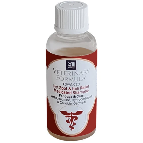 Шампунь для собак та котів антиалергенний Veterinary Formula Advanced Hot Spot & Itch Relief Shampoo Ветеринарна формула 0.045 мл (41079)