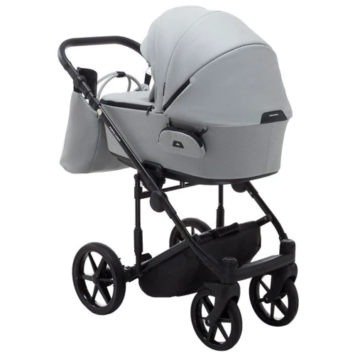 Коляска 2 в 1 Adamex Porto Light ECO Шкіра 100% SA-3 Світло-сірий (625714): Можливість встановлення люльки есть