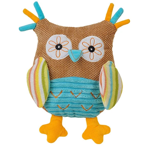 М'яка іграшка BabyOno Сова Жовтий 25 см (1255): Тип дикі тварини