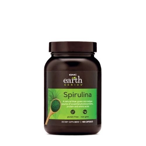 GNC Earth Genius Spirulina Спіруліна 100 капсул