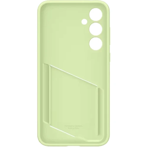 Чехол для телефонов Samsung Card Slot Case Lime (EF-OA356TMEGWW) for Samsung A356 Galaxy A35: Цвет зеленый