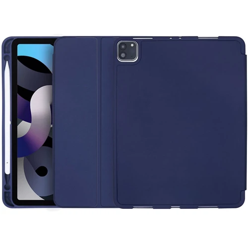 

COTEetCI Liquid Silicone Pen Slot Case Navy Blue (61009-ZQ) for iPad Air 2020/iPad Air 2022