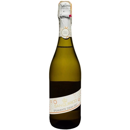 Вино ігристе San Quirico Vino Spumante Demi-Sec біле напівсухе 0.75 л (FSH_8008820169718)