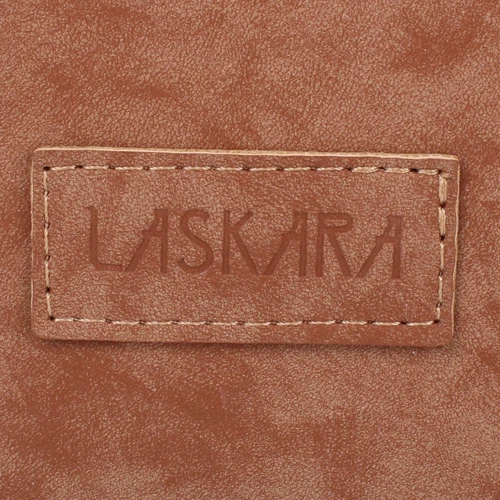 Жіноча сумка-мішок Laskara темно-коричнева (LK10204-2-choco-camel): Тип Сумки