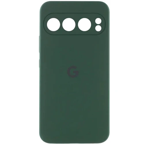 Чехол для телефонов Lakshmi Premium Silicone Case with Logo Full Camera Cyprus Green for Google Pixel 9 Pro