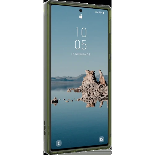 Чохол для телефона Urban Armor Gear UAG Plyo Pro Ice/Olive (214431114372) для Samsung S928 Galaxy S24 Ultra: Плівка в комплекті нет