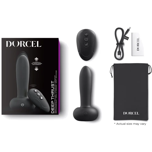 Универсальный пульсатор Dorcel DEEP THRUST, пульт ДУ