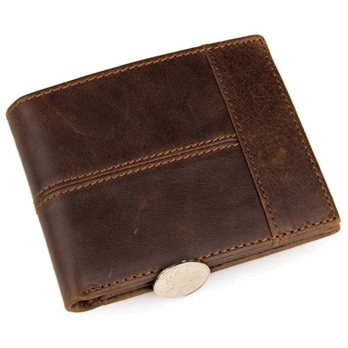 Мужской кошелек Buffalo Wild коричневый (SHIM8064C-brown)