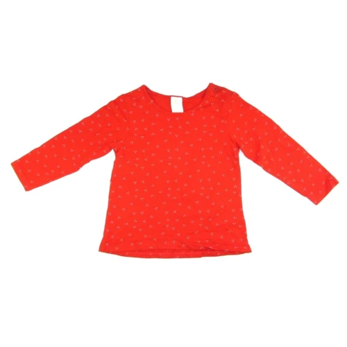 Лонгслів H & M б5931646 92 см червоний