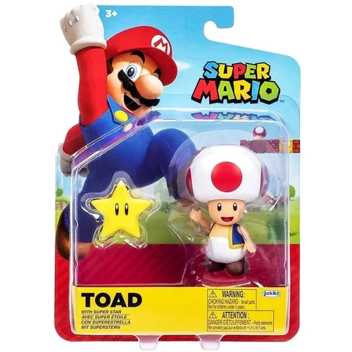 Игровая фигурка Jakks Pacific Super Mario - Тоад 10 см (40826i)