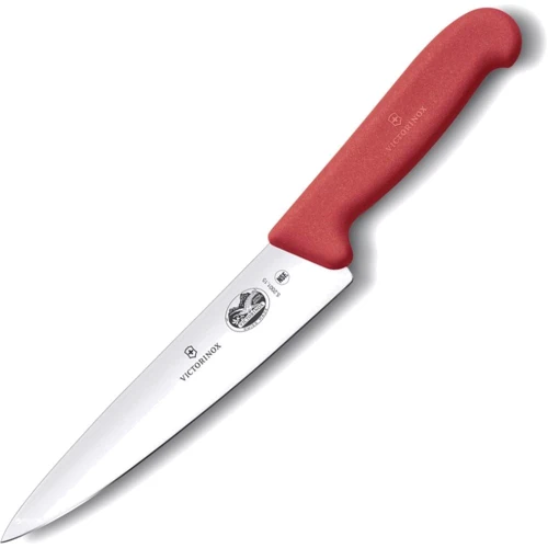 кухонный нож Victorino Fibrox Carving лезо 15 см с красн. ручкою (52001.15)
