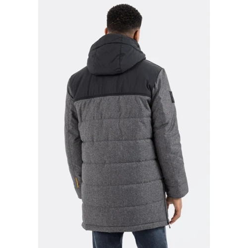 Куртка Camel Active Jacke 410410-6U96-08 50 серая зимняя с капюшоном: Тип застежки На молнии
