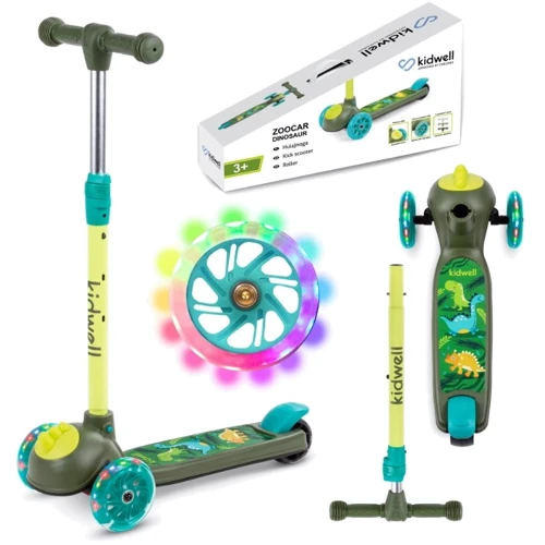 Самокат Kidwell ZOOCAR Dinosaur