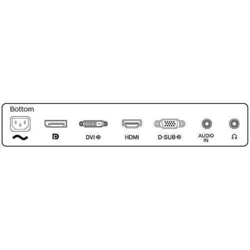 Монитор Philips 272S1AE/00: Угол обзора, гор / верт 178/178