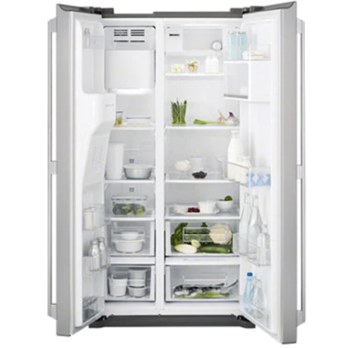 Холодильник Side-by-Side Electrolux EAL6140WOU: Расположение морозильной камеры Слева