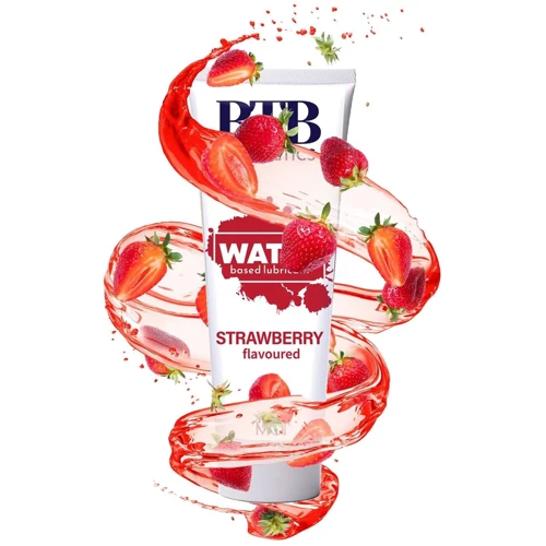Смазка на водной основе MAI BTB FLAVORED STRAWBERRY с ароматом клубники (100 мл)