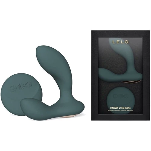 Массажер простаты LELO Hugo 2 Remote Green