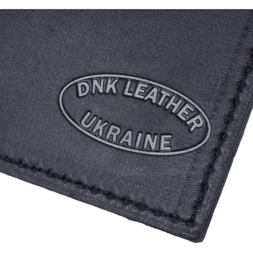 Мужской зажим для денег DNK Leather черный (DNK-Pocket-money-col-J): Формат кошелька Вертикальный